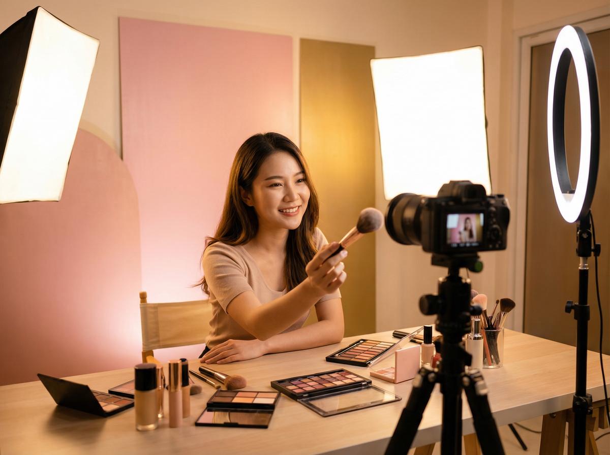 偷拍美妆视频教程